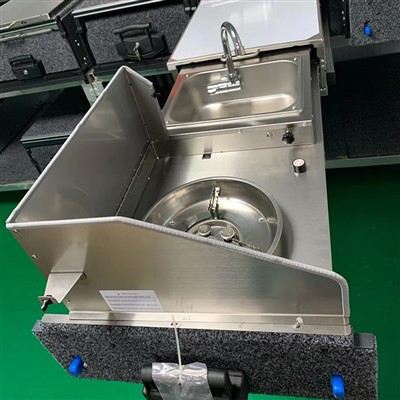 Kempinga virtuves stacija